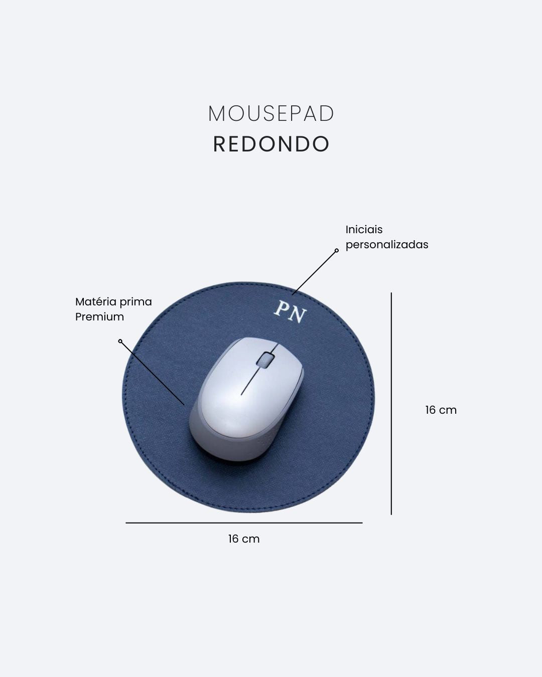 Mouse Pad Office Redondo