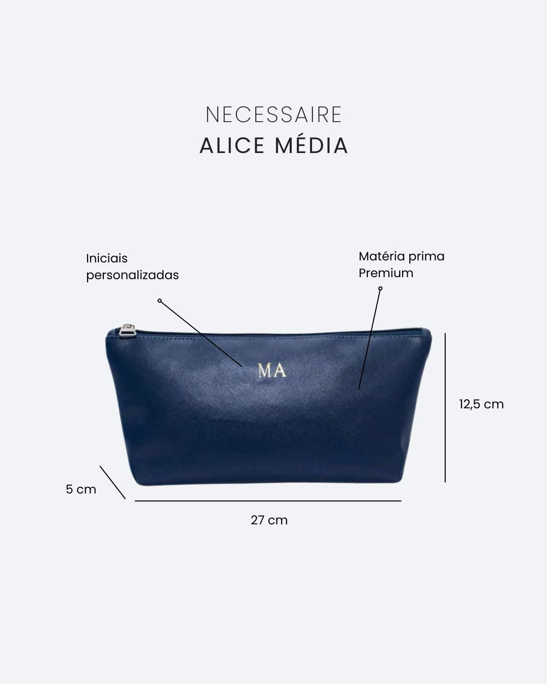 Necessaire Alice Média Personalizada
