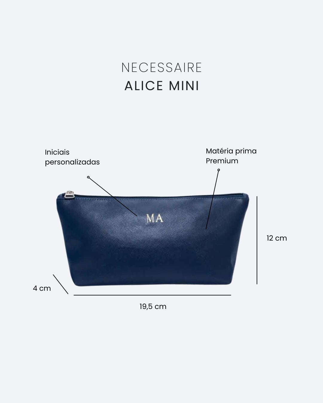 Necessaire Alice Mini Personalizada